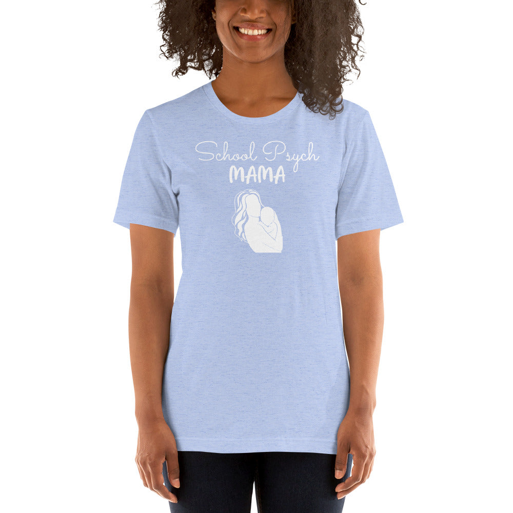 School Psych Mama Short-Sleeve Unisex T-Shirt - SchoolStaffMerch -  - SchoolStaffMerch
