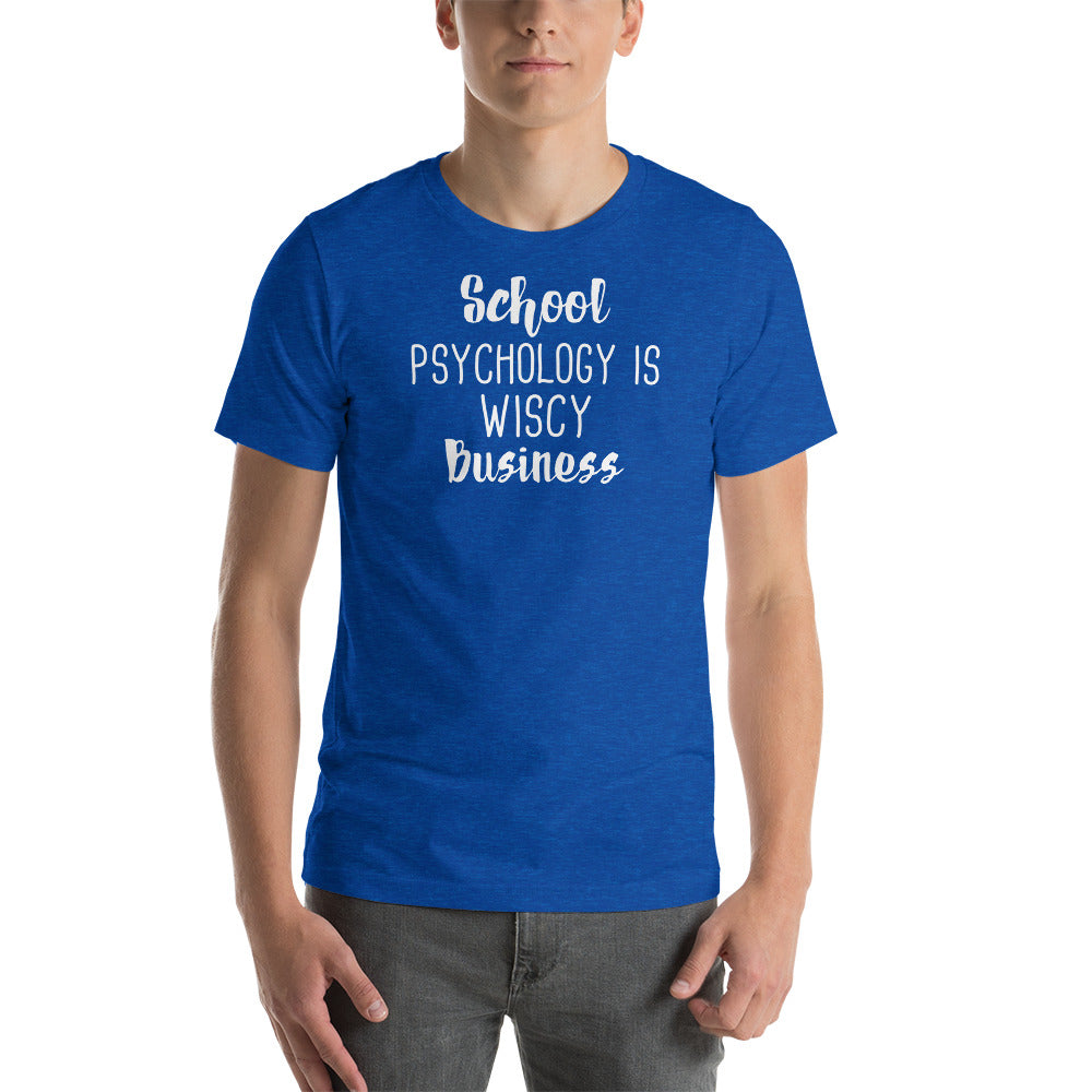 School Psychologist Short-Sleeve Unisex T-Shirt - SchoolStaffMerch -  - SchoolStaffMerch