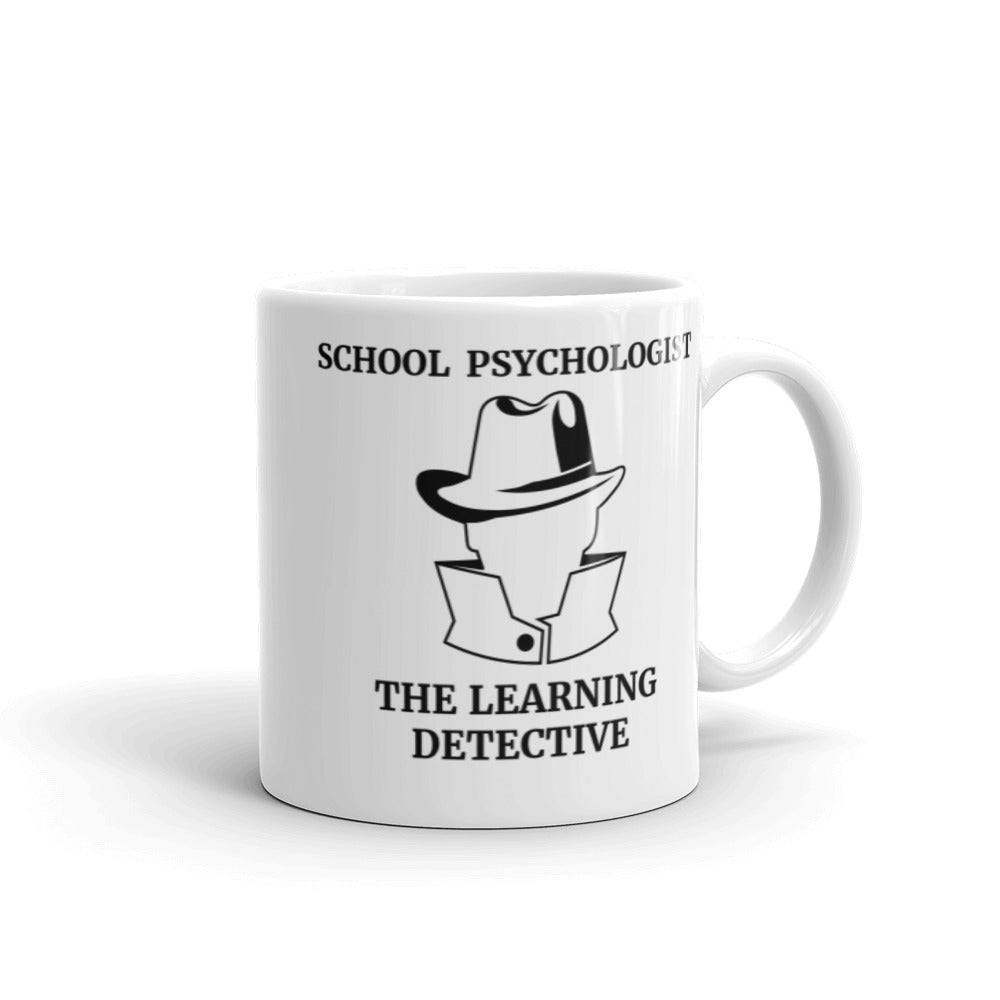 School Psychologist White glossy mug - SchoolStaffMerch -  - SchoolStaffMerch