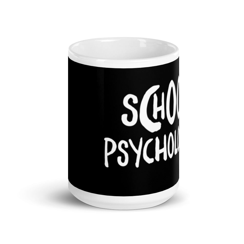 School Cool Psychologist White glossy mug - SchoolStaffMerch -  - SchoolStaffMerch