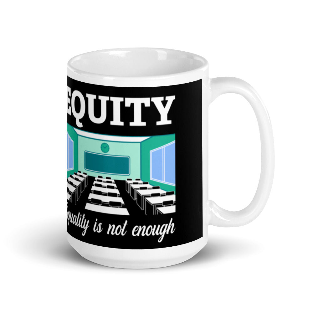 Equity White glossy mug - SchoolStaffMerch -  - SchoolStaffMerch