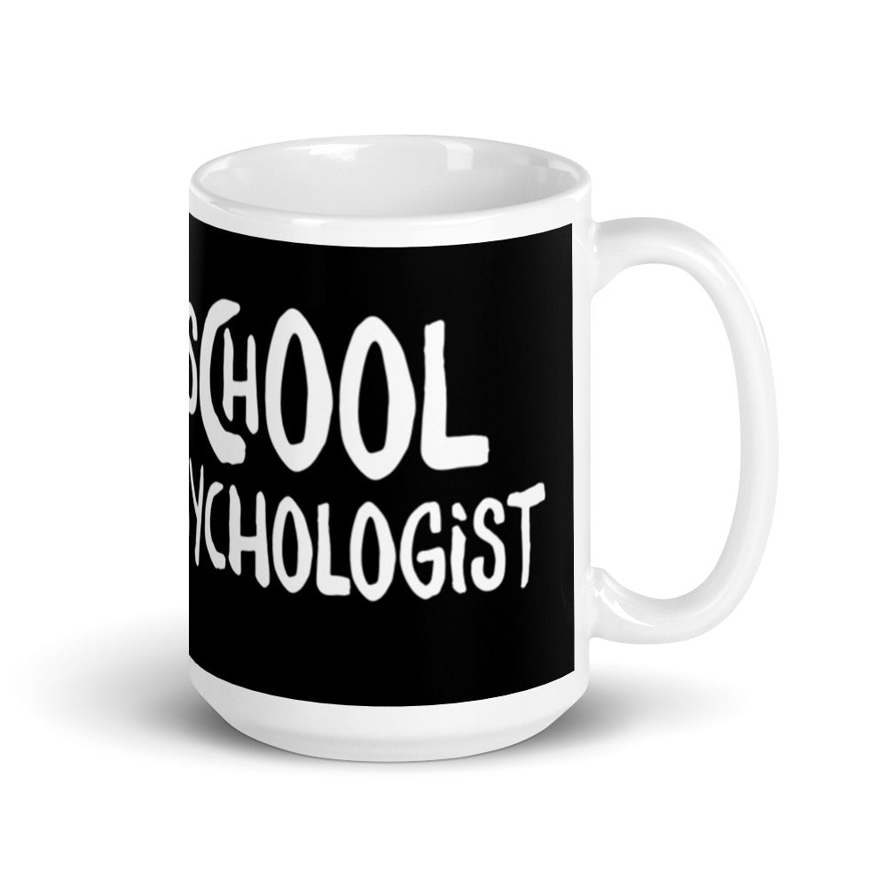 School Cool Psychologist White glossy mug - SchoolStaffMerch -  - SchoolStaffMerch